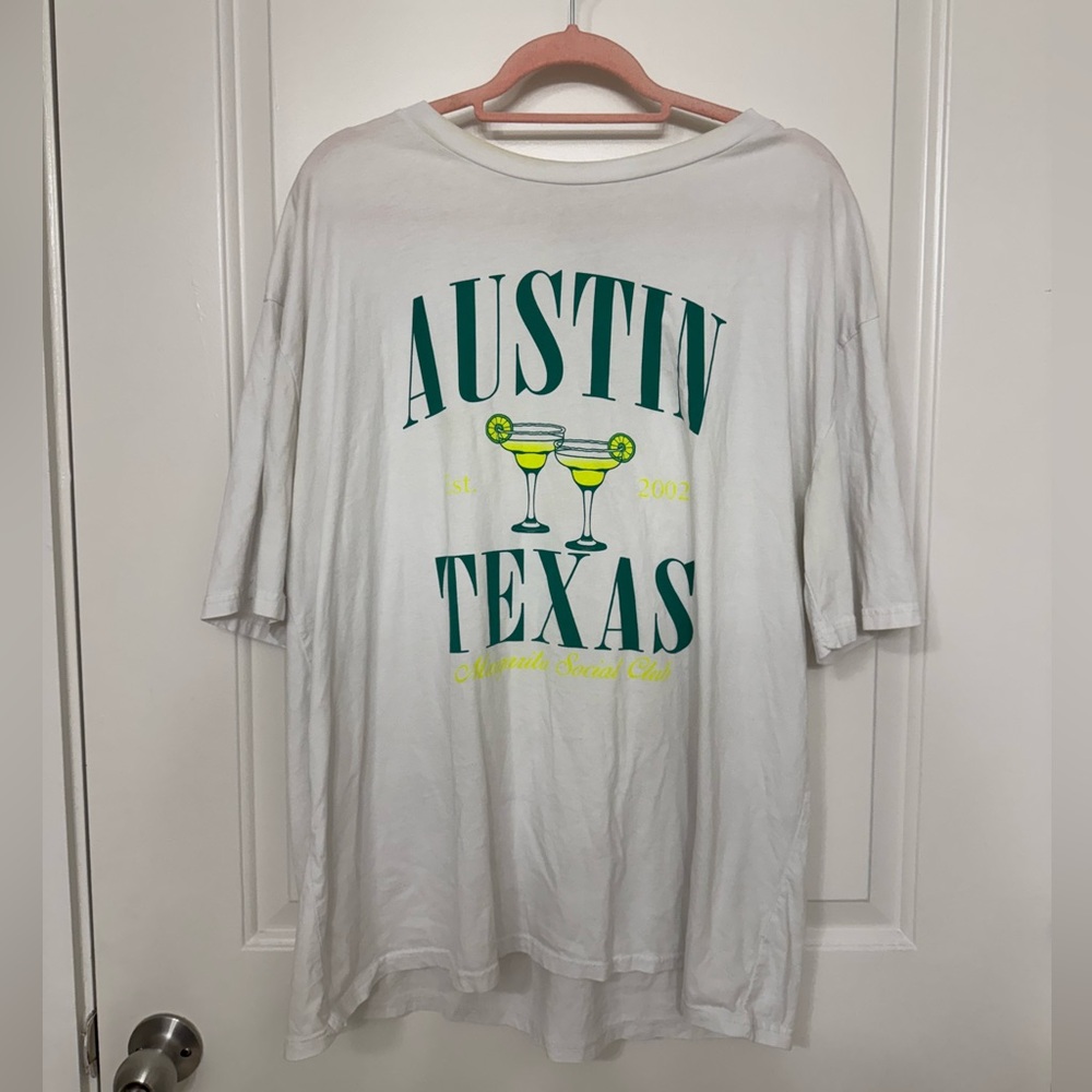 Austin Texas Margarita social club Graphic Te